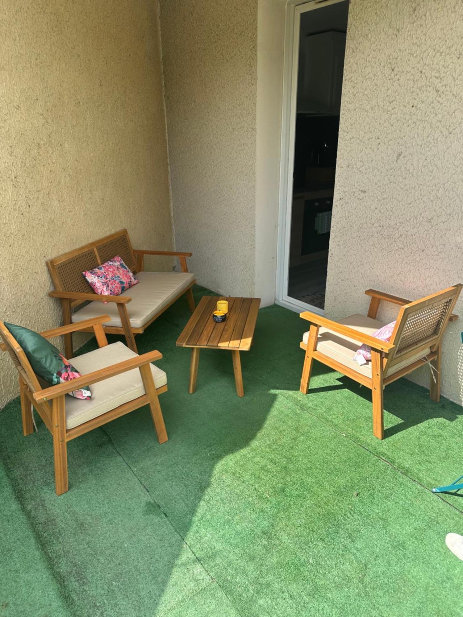 Appartement En Rez De Jardin Tout Equipe Fleurance Buitenkant foto